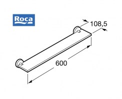 ESTANTE CRISTAL TWIN ROCA